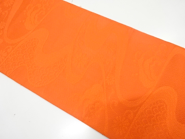 JAPANESE NAGOYA OBI / WOVEN ROUGH WAVE